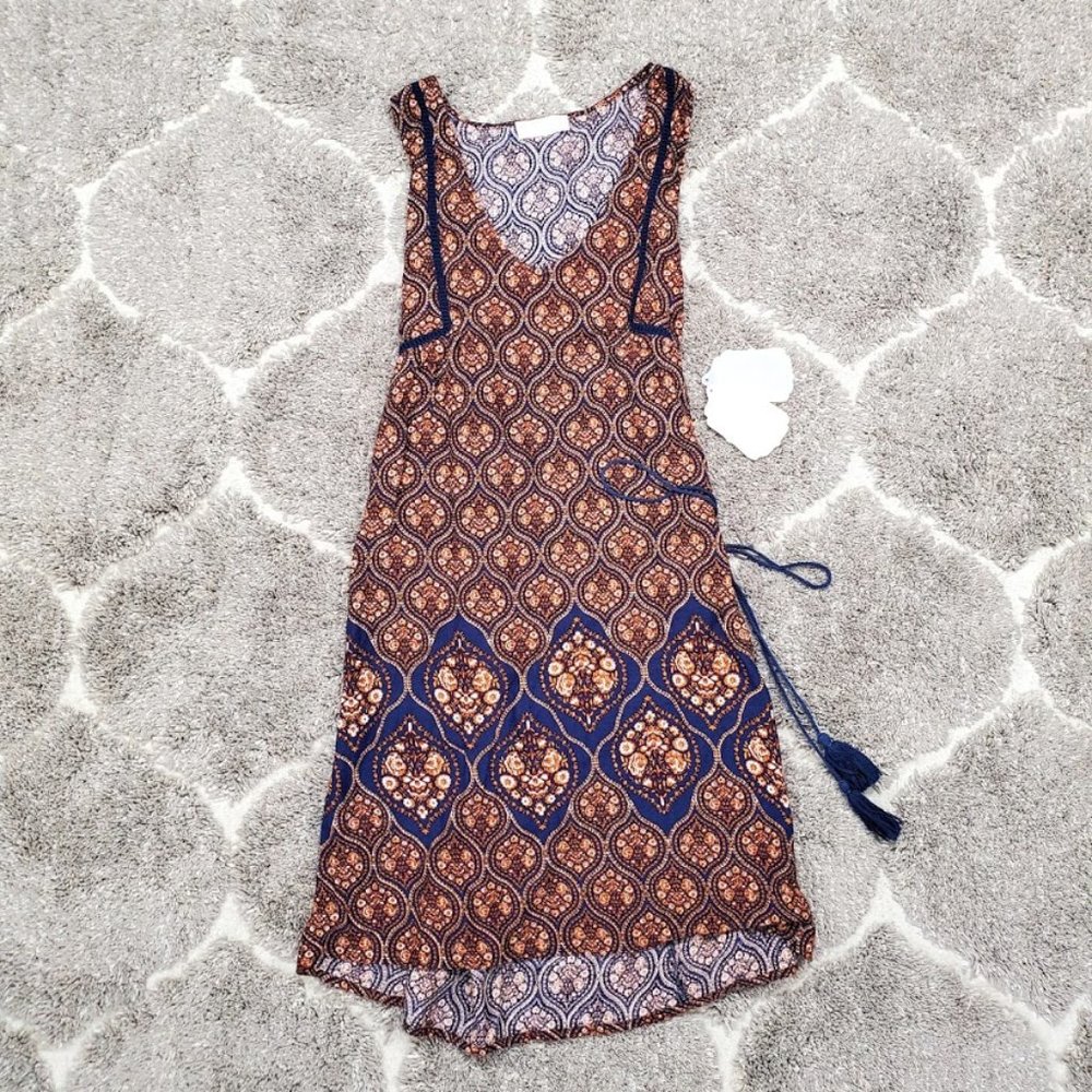 NWT Altar'd State Paisley Sleeveless Swing Dress